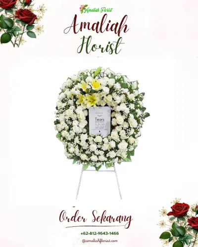 Krans Bunga Duka Cita di Jambula